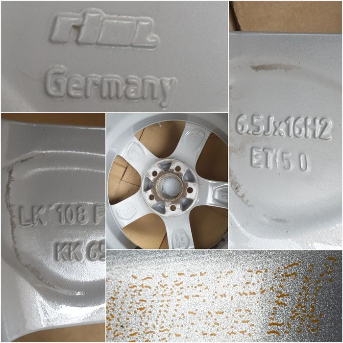 jante aliaj 16; 5x108; Volvo C30, S60, S80, V40  V50 V60, V70