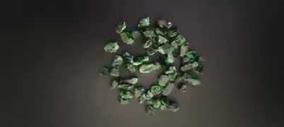 Натуральный камень Хромдиопсид