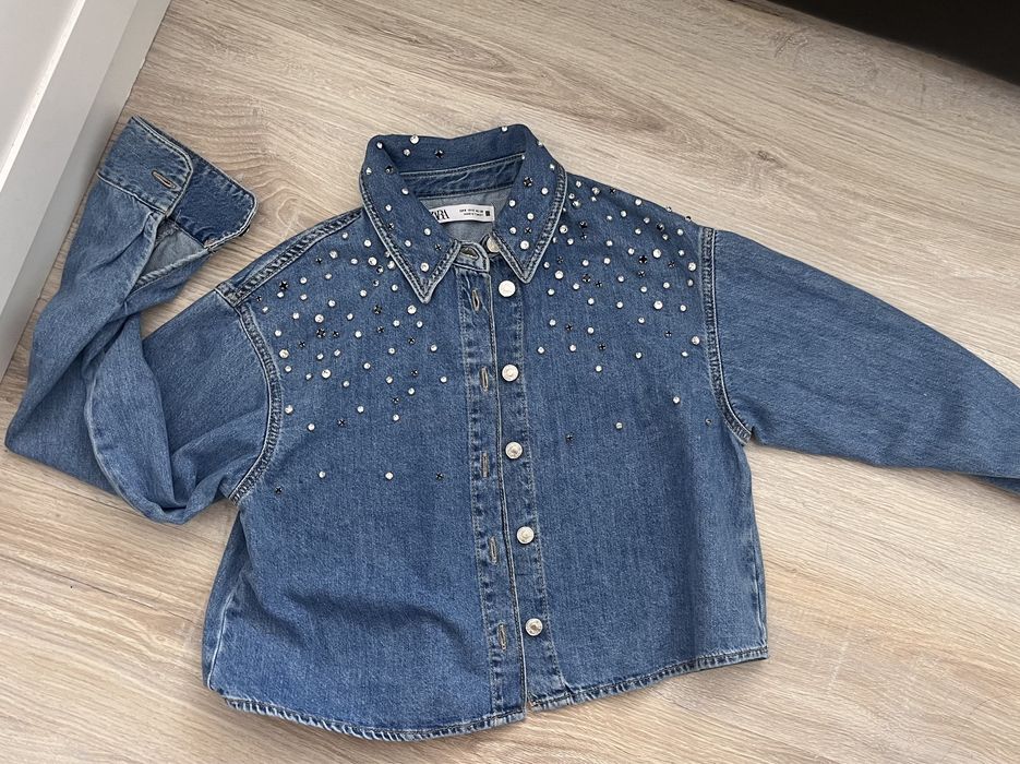 Zara дънкова риза