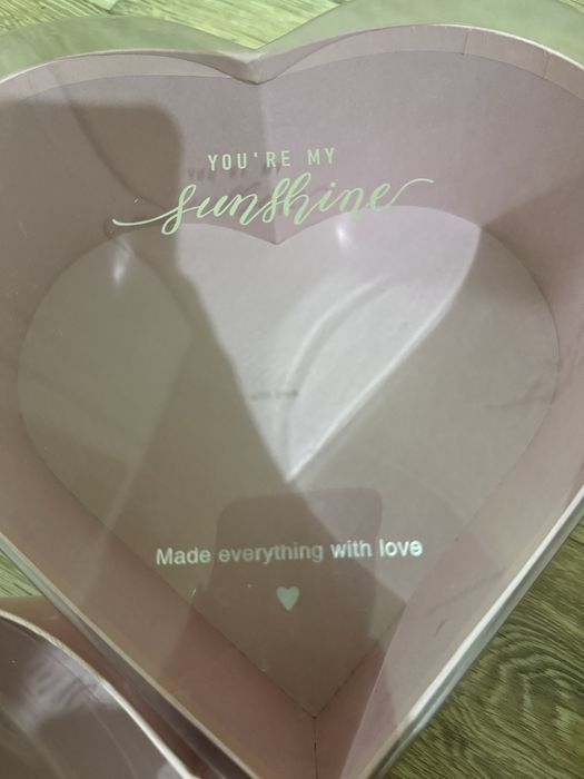 Сердечка коробка новый