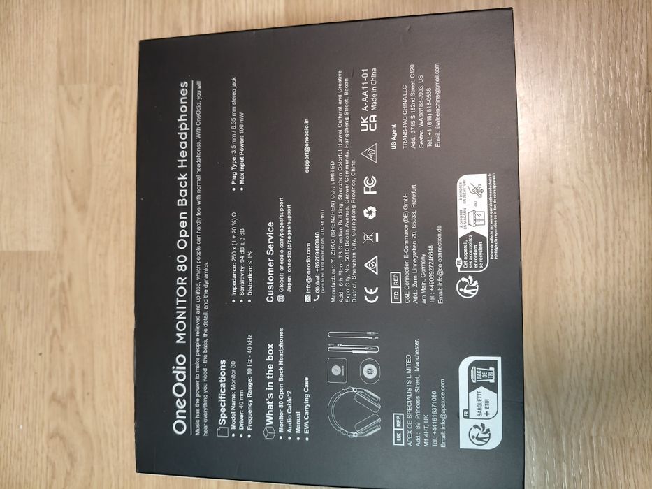 Căști Oneodio HI-RES cu fir