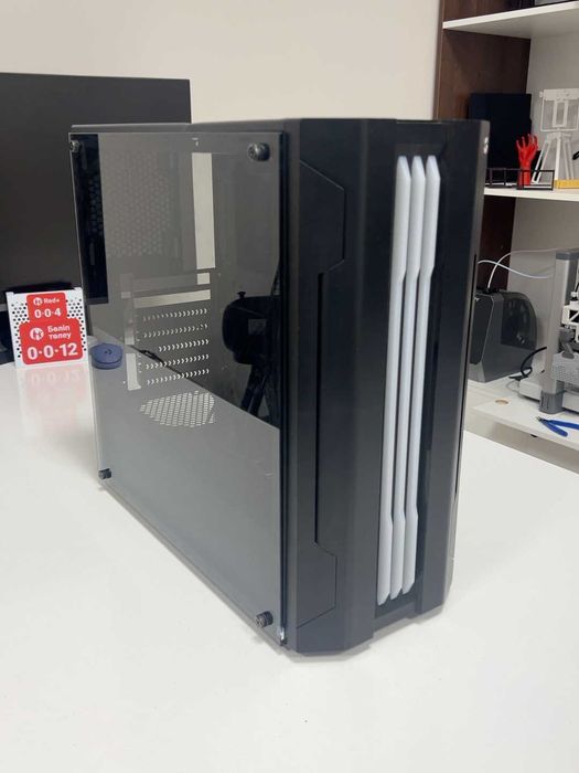 Корпус Xigmatek Triple X ATX / RGB подсветка / закаленное стекло
