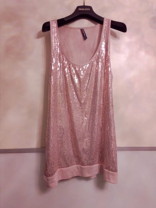 Топик и майки с паетками