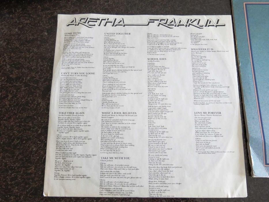 Грамофонна плоча на Арета Франклин/Aretha Franklin