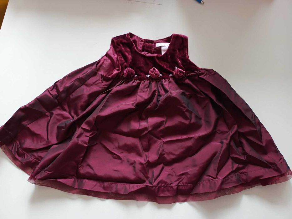 Бебешка официална рокля H&M, 4-6 месеца