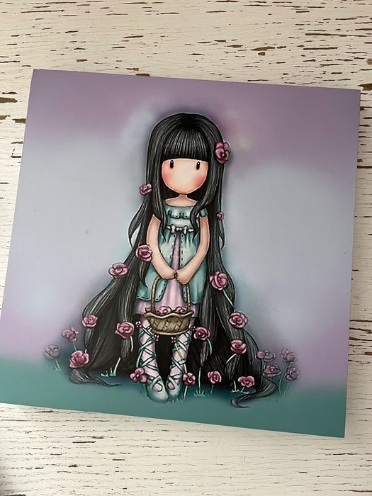 Картина, панно девочка Santorro