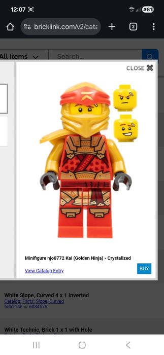Lego ninjago kai si jay crystalized