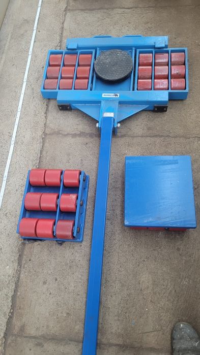 set carucior role transport 24 t mutat greutati mari relocari utilaje