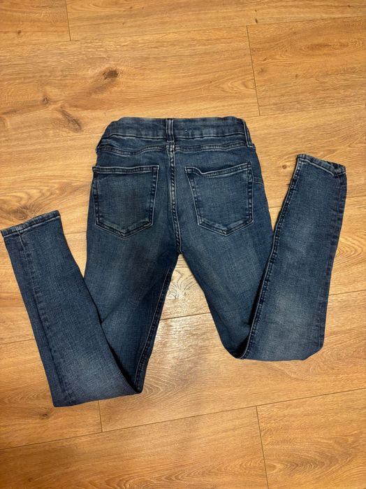 Тъмно сини Дънки Zara