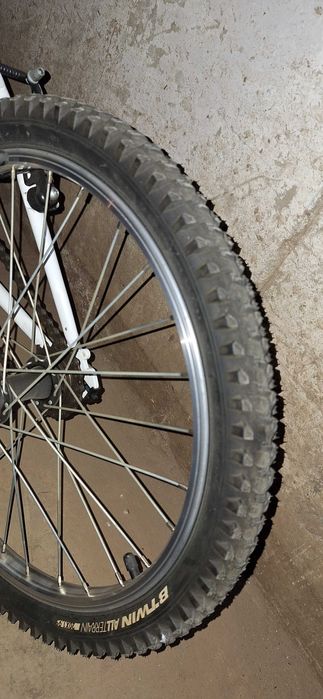 Bicicletă copii Rockrider 130 cm lungime, 80 cm înălțime, Decathlon