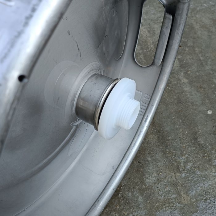 Vas expansiune fara basica din butoi bere inox alimentar 50 L