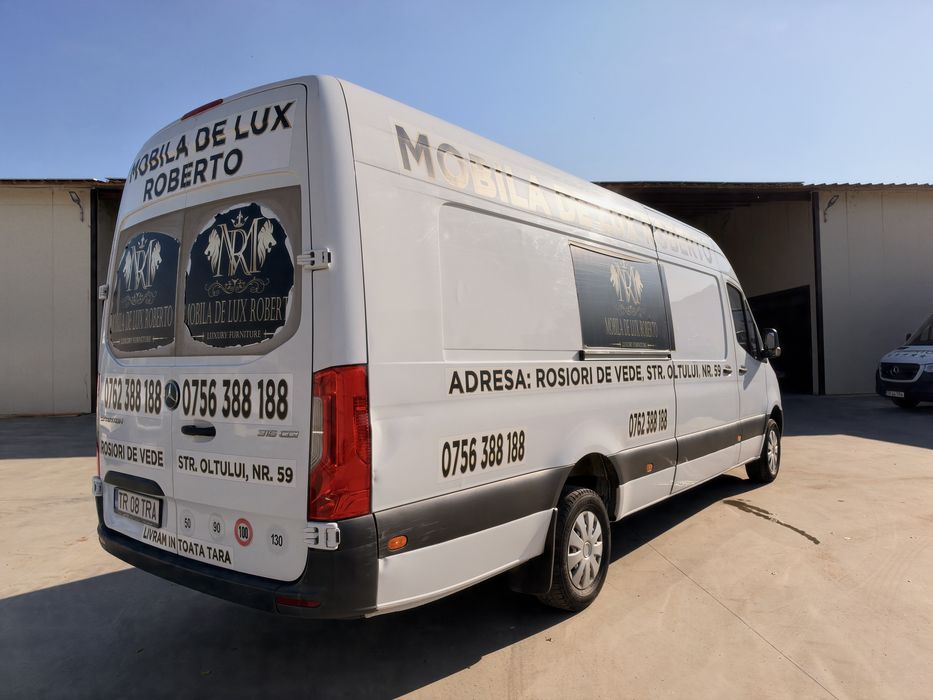 Mercedes Sprinter 316 extra long 2021 Rosiori de Vede • OLX.ro