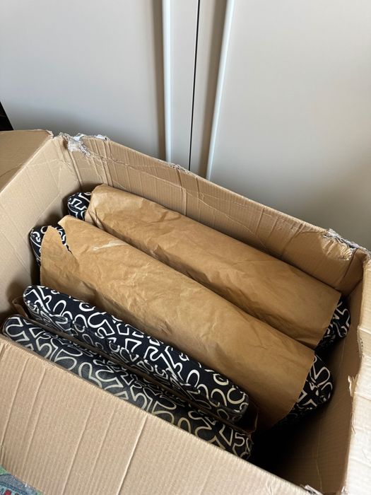 Set huse Poang scaun și taburet Ikea originale