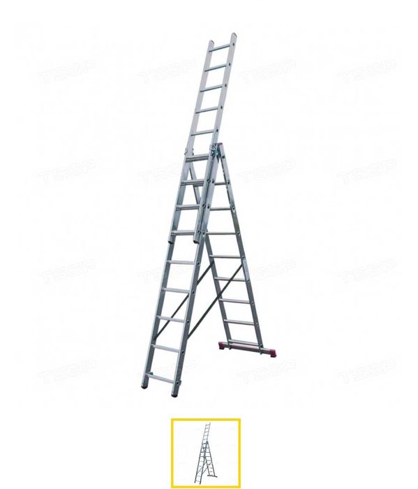 Продам лестницы трансформер, телескопы и трехсекционные.