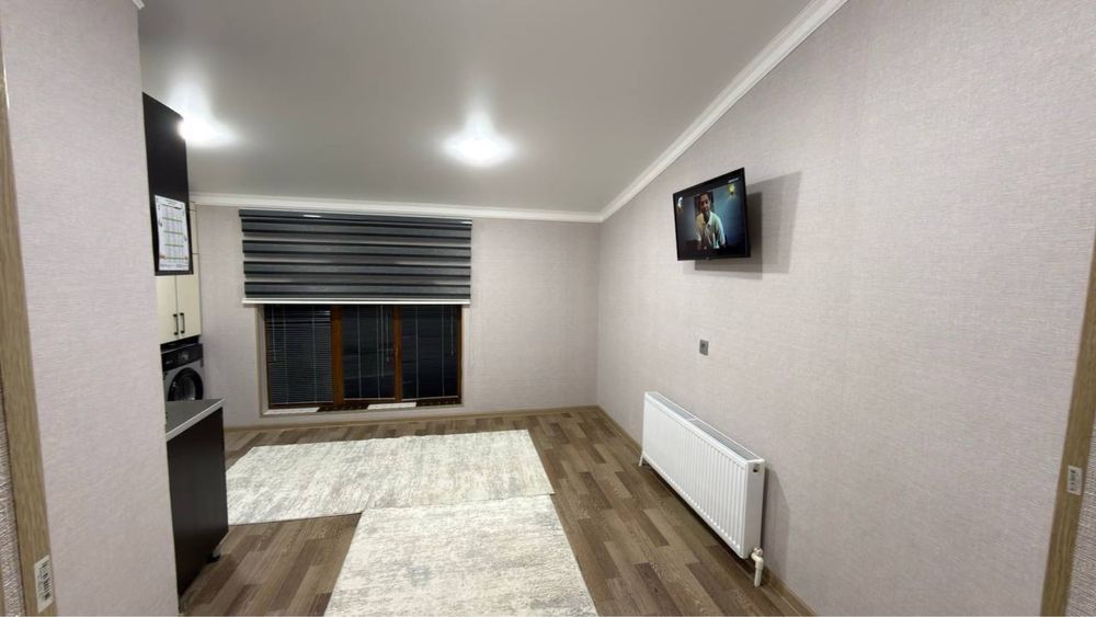 1 хона 55м² икки томонлама проект 4-қават мансард ор: Файзобод Масчит