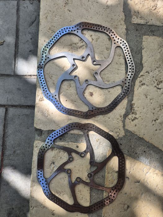 Discuri frana bicicleta originale AVID pereche 180+160