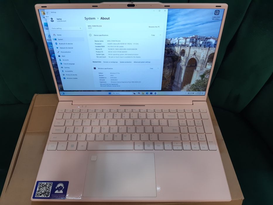 Laptop AUUSDA 16 GB Ram 512Gb Nou,Sigilat
