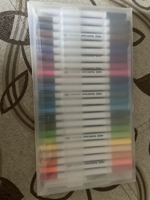 Фломастеры двусторонние