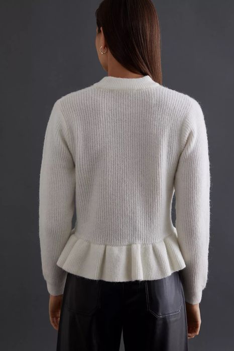 Selected Femme пуловер с пеплум