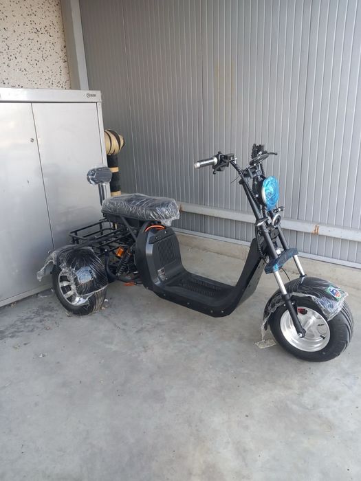 Електрическа триколка VOLT ELECTRIC HARLEY 3000W BLACK, 21Ah литиева батерия