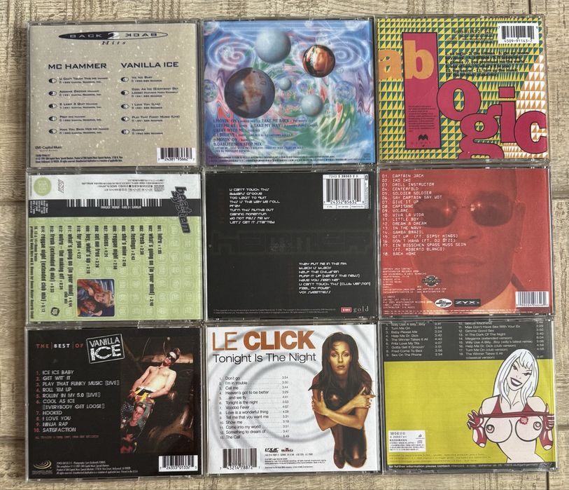 Lot 1 - 30 cd-uri albume/compilatii muzica Eurodance/Eurohouse anii 90