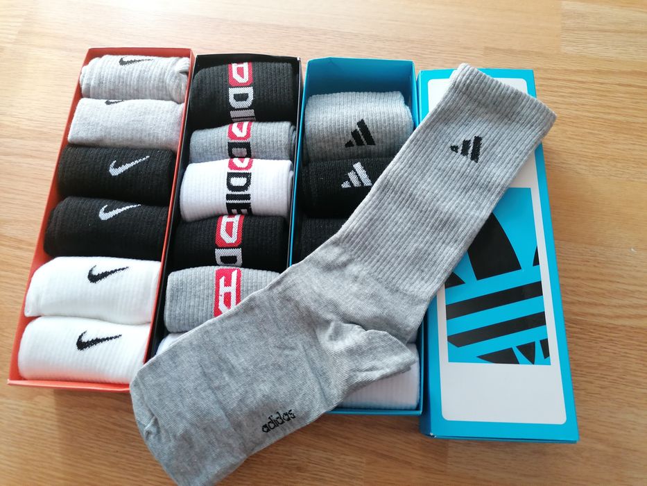 Sosete unisex adidas / Nike / Diesel - calitate superioara ~ 2 seturi