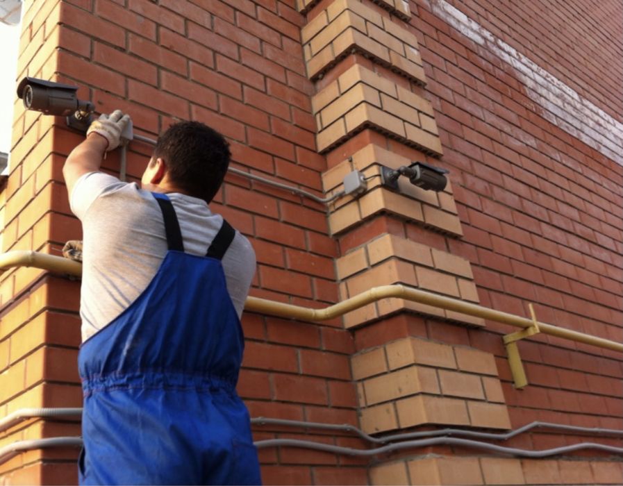 Установка монтаж автоматической пожарной сигнализации и видеонаблюдени