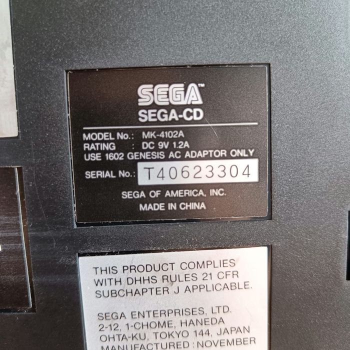 Sega Genesis + Sega CD Комплект