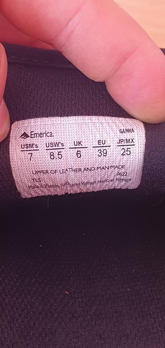 Shoes Emerica Gamma nr 39 25cm