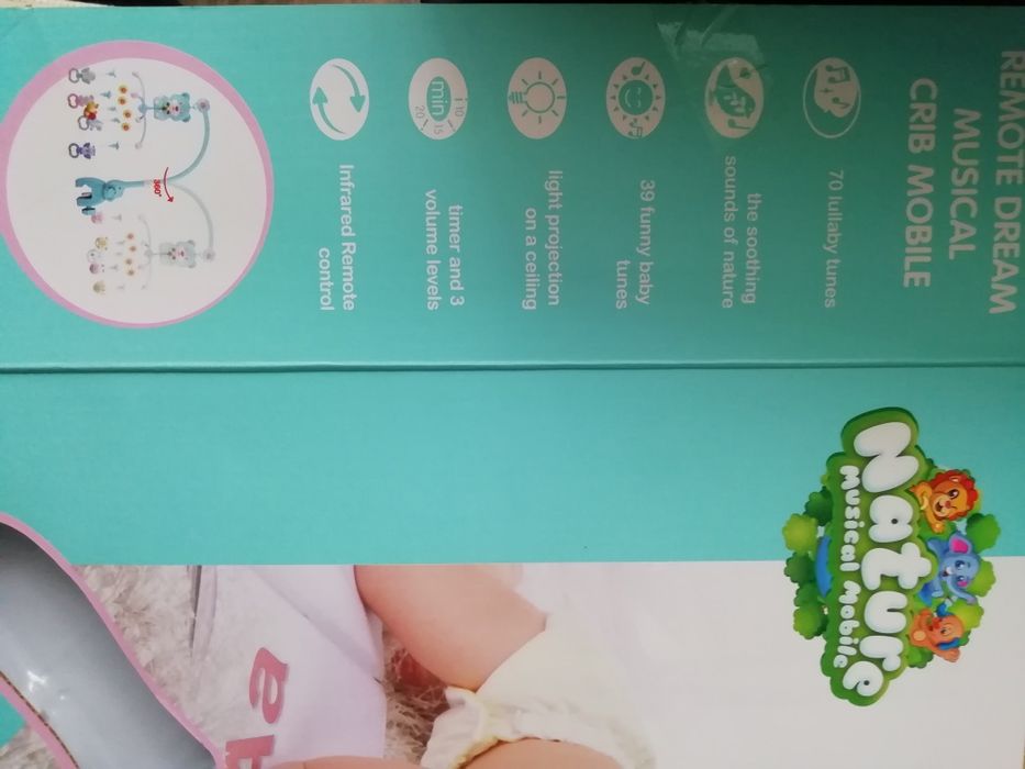 Продам мобиль на кроватку.