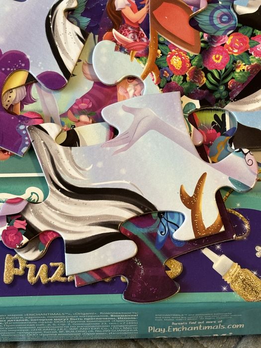 Набор пазлов для девочки !