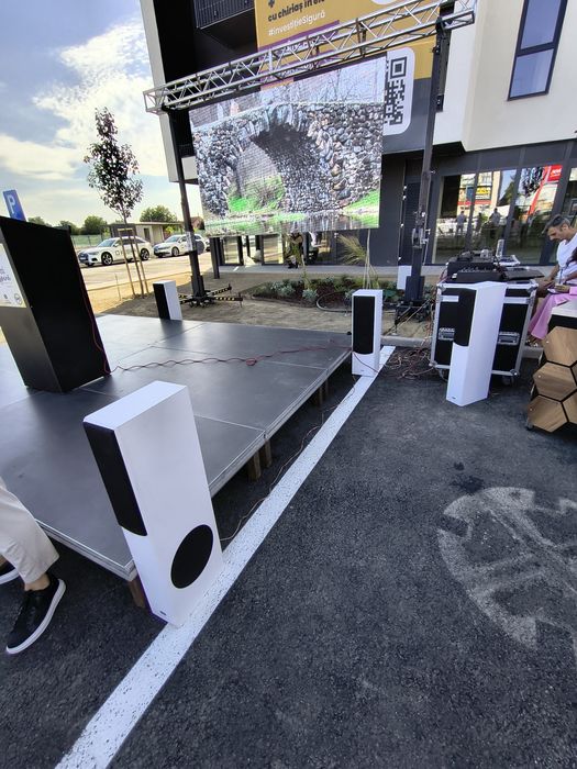 Sistem Audio  Yamaha & Mohr – 4 Boxe Podea