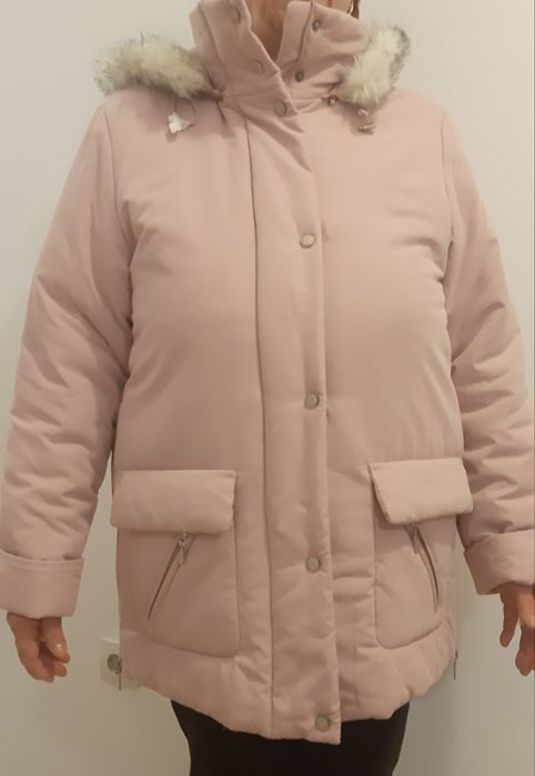 Geaca iarna cu gluga