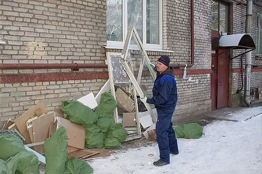 Вывоз мусора после ремонта с квартир