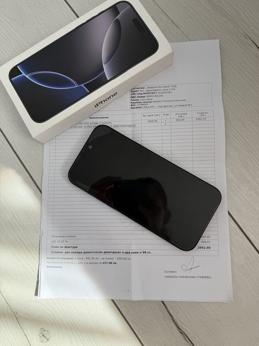 Iphone 16 Pro Max, 512 GB, 90% батерия