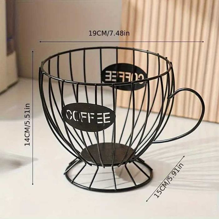 Органайзер Метална поставка за кафе капсули за Nespresso Dolce Gusto