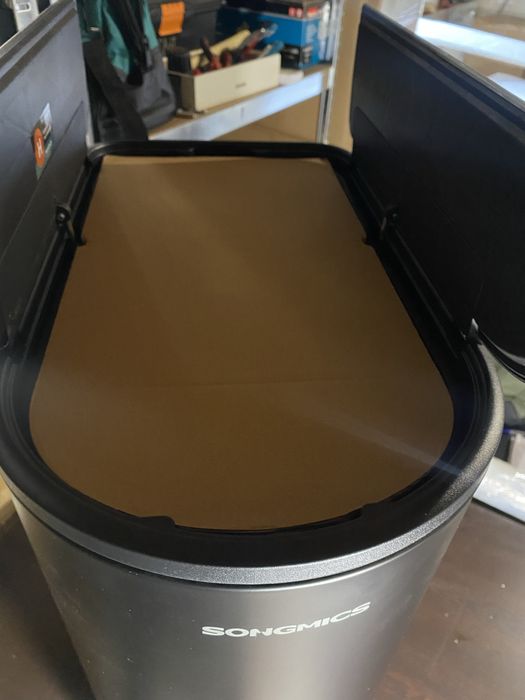 Кухненски кош за отпадъци с 2 отделения