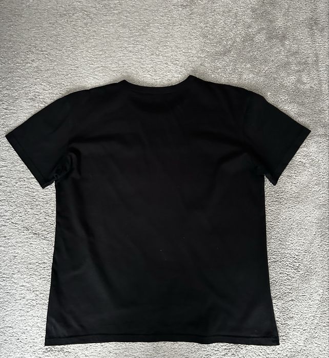 Dolce & Gabbana Black Logo Printed Cotton Short Sleeve T-Shirt L