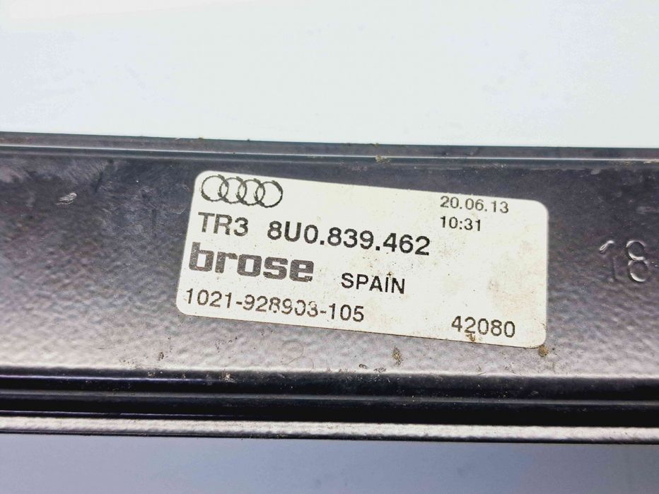 Macara electrica geam dreapta spate Audi Q3 (8UB) [Fabr 2011-2018] 8U0