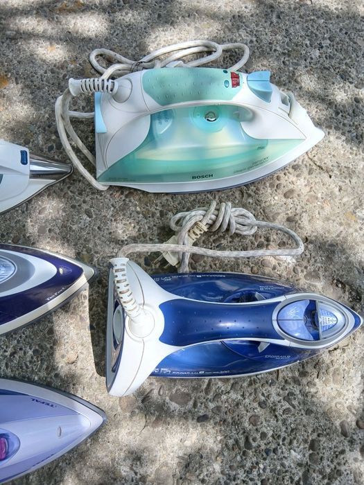 Fiare de călcat Bosch,  Tefal și Rowenta