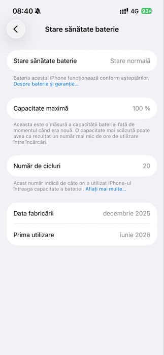 Iphone 17 e. Nou. Cutie. Update. Utilizat putin.