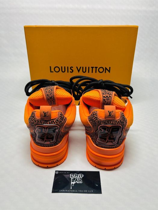 Louis vuitton skate cristal portocalii