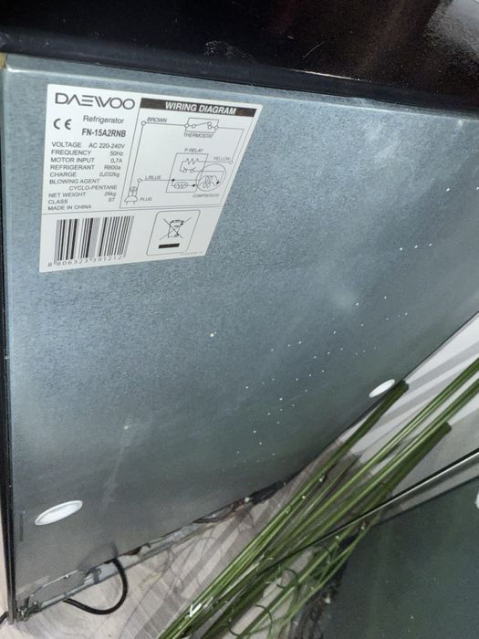 Frigider Daewoo FN-15A2RNB, 120 l, Clasa A+