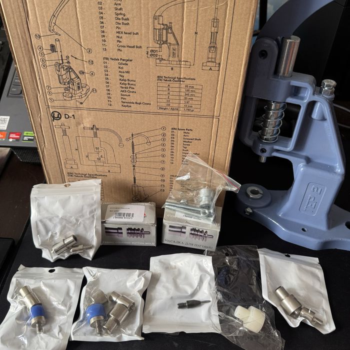 Продам пресс Тер - 2 (Турция) + 7 насадок