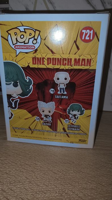 Funko Pop One Punch Man Terrible Tornado 721