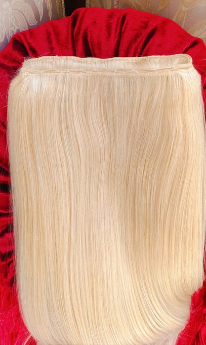 Естествена руса коса за удължаване