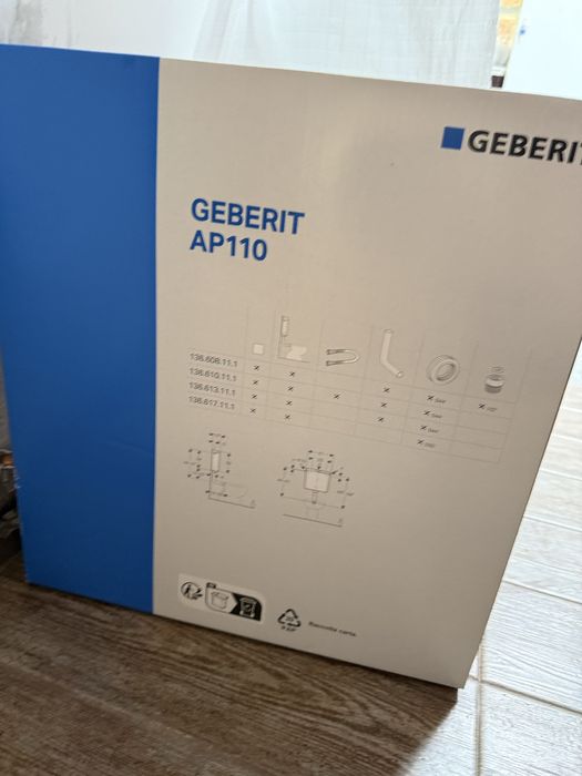 Bazin wc Geberit
