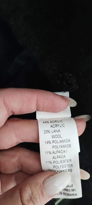 Sacou elegant Yokko, lana + alpaca