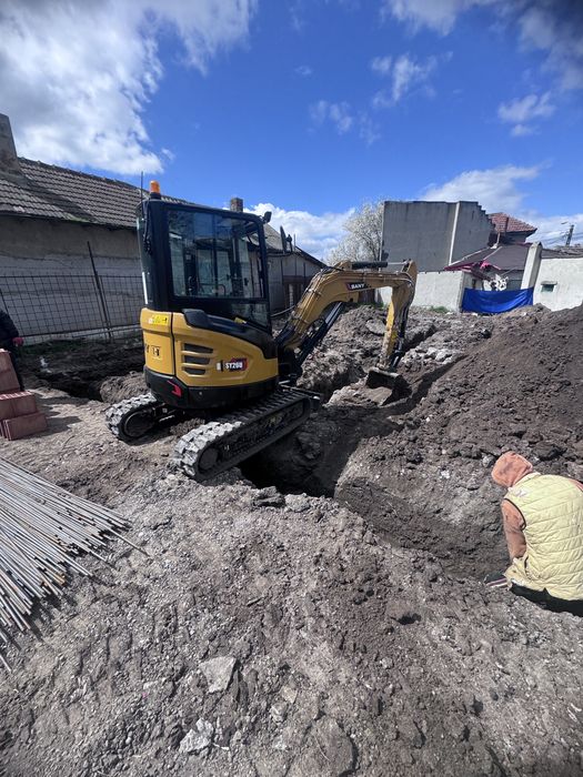 Miniexcavator Nou de inchiriat inclusiv Picon