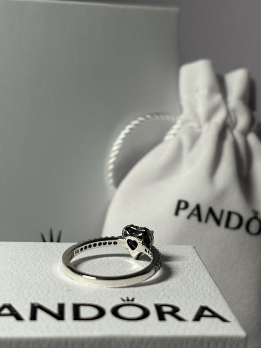 Pandora promise ring blue heart
